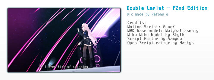 Double Lariat F2nd - Rafonsio