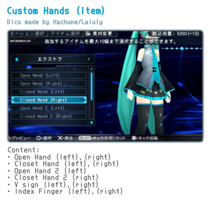 Custom Hands Laluly
