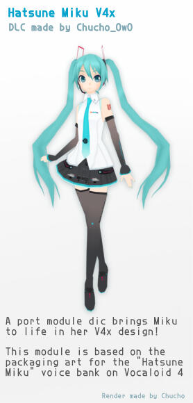 Hatsune Miku v4x 1.0 Chuho