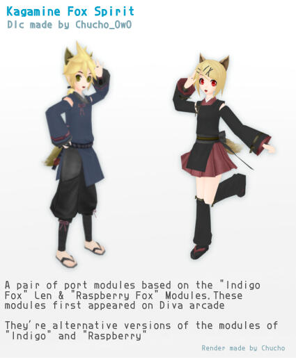 Kagamine Fox Spirit Chucho